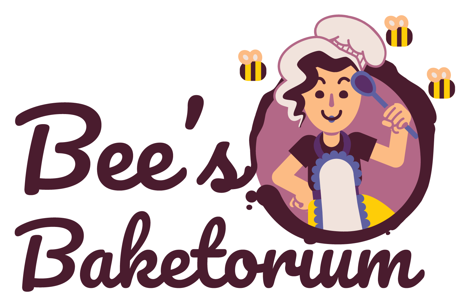 The Bee's Baketorium logo.